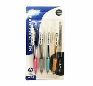 Ball Point Pen 0.7mm 4pcs