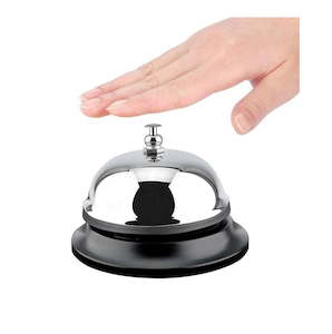 Homewares: Bell Counter Reception bell