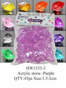 Acrylic stone Purple