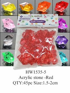 Acrylic stone Red