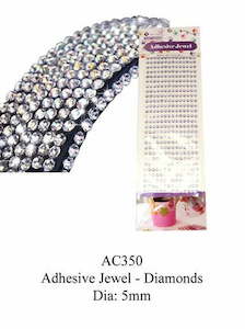 Adhesive Jewel – Diamonds Dia: 5mm