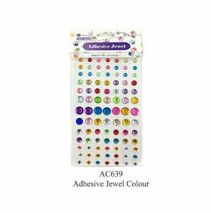 Adhesive Jewel Colour