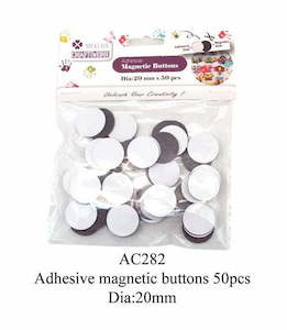 Adhesive magnetic buttons 50pcs