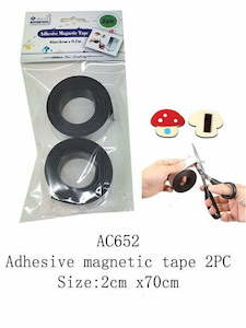 Adhesive Magnetic Tape 2PC Size: 2cm x70cm