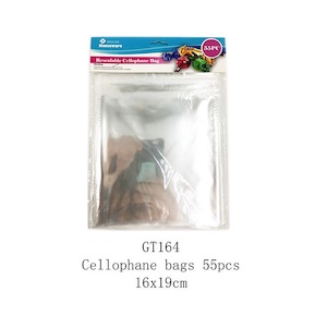 Clear Cellophane Cello Bags 16x19cm Self Seal 55pcs