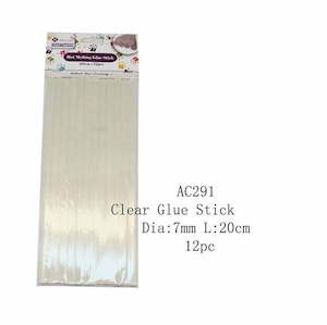 Clear Hot Glue Stick 7mm x 20cm 12pcs