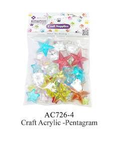 Craft Acrylic Pentagram