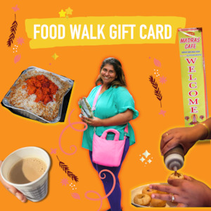 Indian Food Walk gift card