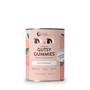 Nutra Organics GUTSY GUMMIES STRAWBERRY 125 gm