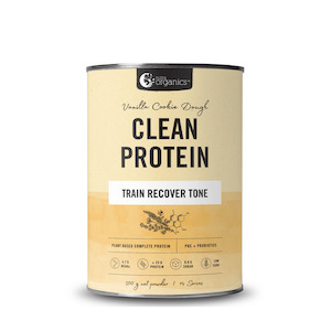 Pharmacy: Nutra Organics Clean Protein Vanilla Cookie Dough 500 gm