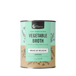 Nutra Organics Vegetable Broth Garden Veggie 125 gm