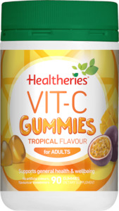 Healtheries Adult Vit C Gummies Tropical 90s