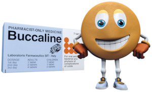 Buccaline Natural Active Oral Vaccine 7 Tablets Pharmacist Only Medicine