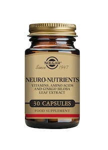 Solgar Neuro Nutrients capsules