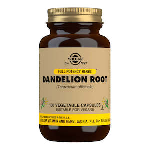 Solgar Dandelion Root Vegetable 100 Capsules