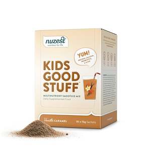 Pharmacy: Nuzest Kids Good Stuff 10 Sachets Vanilla Caramel