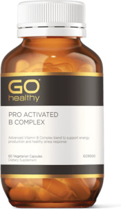 Go Healthy Pro Activated B Complex 60 Veg caps