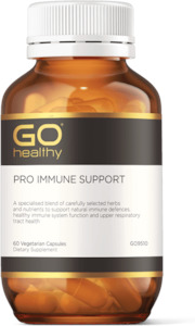 GO Healthy Pro Immune Support 60 Vege Capsules