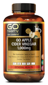 Go Apple Cider Vinegar 1000mg 90 capsules