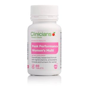 Pharmacy: Clinicians Peak Performance Women’s Multi 60 tablets