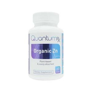 Pharmacy: QuantumRX Organic Zn 60 V Caps