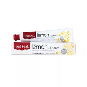 Pharmacy: Red Seal Natural Lemon Hypoallergenic Toothpaste 100g