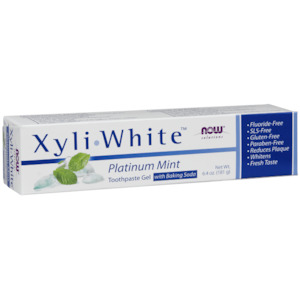 XyliWhite Toothpaste Gel 181g Platinum Mint with Baking Soda