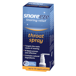 Snoreeze Snoring Relief Throat Spray 23.5ml