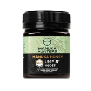 Manuka Hunters 5+ UMF™ (83MGO) Manuka Honey 250 gm