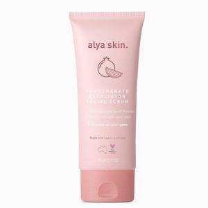 Pharmacy: ALYA SKIN Pomegranate Facial Exfoliator facial Scrub 80g