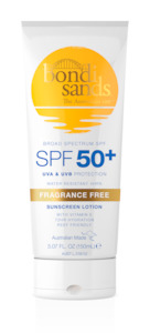 Pharmacy: Bondi Sands SPF 50+ Fragrance Free Body Sunscreen Lotion 150ML