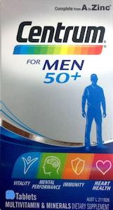 Pharmacy: Centrum for Men 50+ 90 tablets