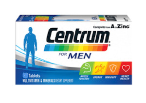 Pharmacy: Centrum For Men 60 tablets