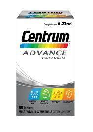 Pharmacy: Centrum Advance for Adults 60 tablets