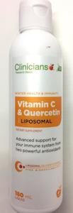 Pharmacy: Clinicians Vitamin C & Quercetin Liposomal 180ml