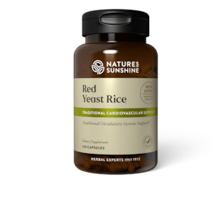 Pharmacy: Nature's Sunshine Red Yeast Rice 120 capsules