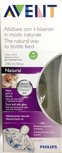 Avent Natural Glass bottle 240 ml