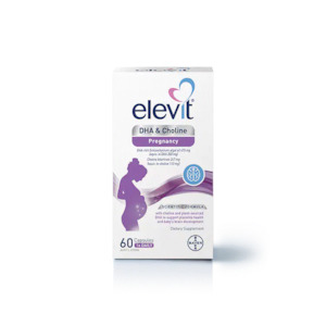 Pharmacy: Elevit DHA & Choline Pregnancy 60 Caps