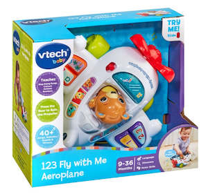 Pharmacy: VTECH 1 2 3 FLY WITH ME AEROPLANE