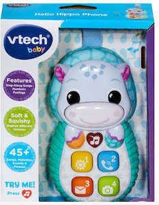 Pharmacy: VTECH HELLO HIPPO PHONE - BLUE