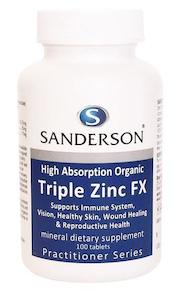 Sanderson Triple Zinc FX 100 tablets