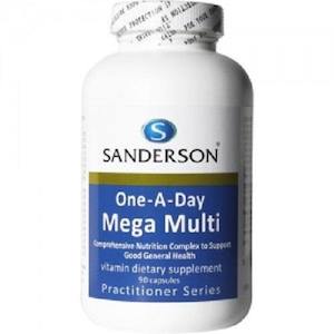 Pharmacy: Sanderson One-A-Day Mega Multi 90 Capsules