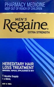 Regaine Men's Extra Strength Minoxidil 5% 1 Month-Pharmacy Medicine Quantit…