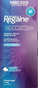 Pharmacy: Regaine Women's Extra Strength Minoxidil 5% 2 months supply 1*60 g Pharmacy Medicine Quantity Restriction (2) Applies