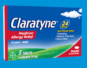 claratyne rapid tabs 10mg 10 tabs