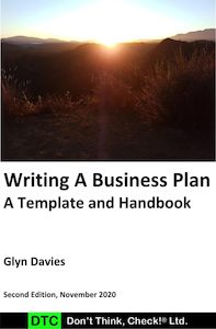 Business consultant service: Writing A Business Plan – A Template And Handbook