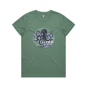 New Zealand Octopus Summer Vibes tee