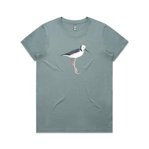 T-Shirts: Pied Stilt Elegance tee