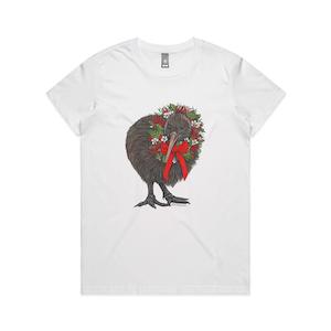 Kirihimete Kiwi tee - Christmas t shirts collection 2024