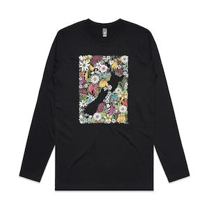 Colourful Sea Of Flowers long sleeve tee